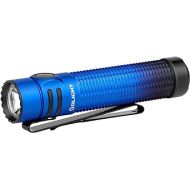 OLIGHT Warrior Mini3 Tactical Flashlight, Dual Switches LED Rechargeable Light with MCC3 Charger, 1750 Lumens Powerful EDC Flashlights for Camping, Emergency and Outdoor (Midnight Horizon)