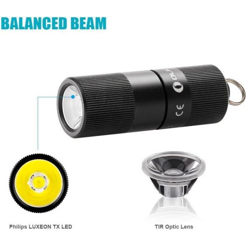  [아마존 핫딜] [아마존핫딜]OLIGHT Olight I1R EOS 130 Lumen Tiny Rechargeable LED Keychain Light with Built-in battery and USB cable