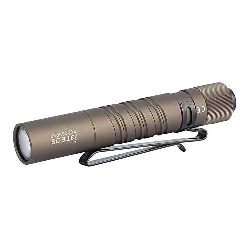  [아마존베스트]OLIGHT Olight I3T EOS 180 Lumens Dual-Output Slim EDC Flashlight for Camping and Hiking, Tail Swith Flashlight with AAA battery (Desert Tan)