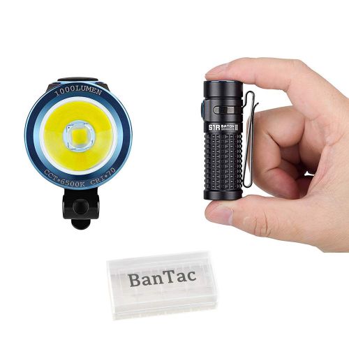  [아마존 핫딜]  [아마존핫딜]Olight S1R Baton II Mini Taschenlampe 1000 Lumen CW LED-Kompakt-EDC-Brenner Magnetische USB-wiederaufladbare kleine Taschenlampe, mit 2 * 16340 Akku + BanTac Batteriefach