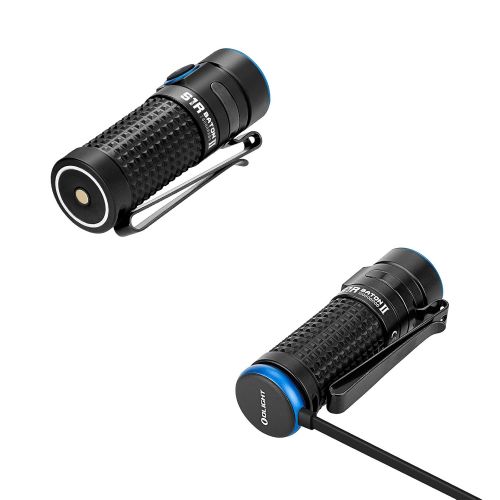  [아마존 핫딜]  [아마존핫딜]Olight S1R Baton II Mini Taschenlampe 1000 Lumen CW LED-Kompakt-EDC-Brenner Magnetische USB-wiederaufladbare kleine Taschenlampe, mit 2 * 16340 Akku + BanTac Batteriefach