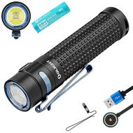 [아마존 핫딜]  [아마존핫딜]OLIGHT Olight S2R II Taschenlampe 1150 Lumen / 135 Meter CW LED USB Magnetische Wiederaufladbare Wasserdicht Taschenlampen, mit 18650 Batterie + BanTac Batteriefach