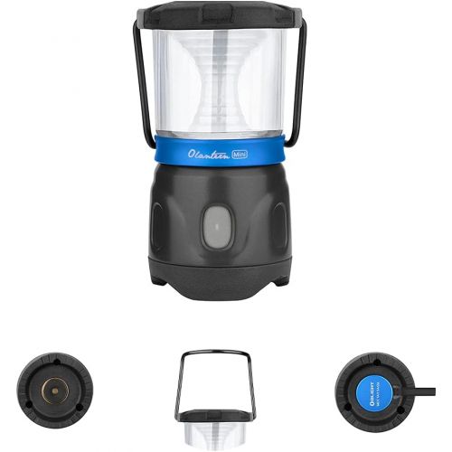  OLIGHT Olantern Mini 150 Lumens LED MCC Rechargeable Lantern Flashlight, 4 Dimmable Modes, 360-Degree Beam Perfect Mini Lantern for Hunting, Camping, Fishing, Emergencies, Home（Jet