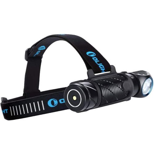  OLIGHT Perun 2 2500 Lumens Ultra-compact Rechargeable LED, Multi-functional Headlamp Bundle I3T EOS 180 Lumens Dual-Output Slim EDC Flashlight for Camping and Hiking