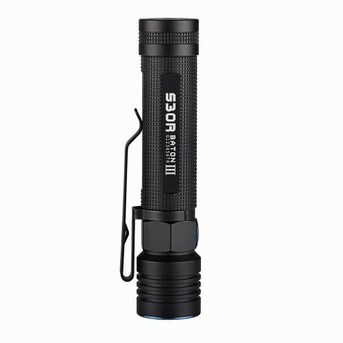  OLIGHT Olight S30R III Poweful 18650 3500mah Rechargeable Flashlight Searchlight CREE LED 1050 Lumens EDC Pocket Light usb Cable and Charging Dock (charger) with Olight Patch