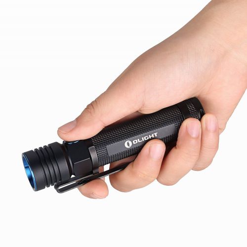  OLIGHT Olight S30R III Poweful 18650 3500mah Rechargeable Flashlight Searchlight CREE LED 1050 Lumens EDC Pocket Light usb Cable and Charging Dock (charger) with Olight Patch