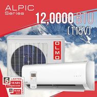 OLMO Alpic 12,000 BTU, 115V Ductless Mini Split Air Conditioner Heat Pump