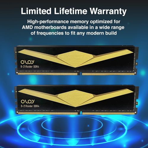  OLOy DDR4 RAM 16GB (1x16GB) 2666 MHz CL19 1.2V 288-Pin Desktop UDIMM (MD4U1626190BB2SB)