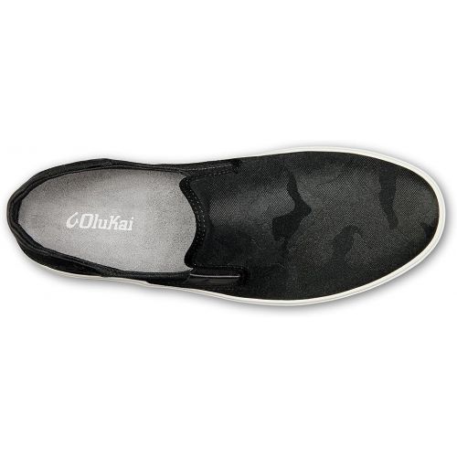  OLUKAI Lae'ahi Pa'i Men's Slip On Sneakers, Lightweight Barefoot Feel & Breathable All-Weather Shoes, Drop-in Heel & Comfort Fit