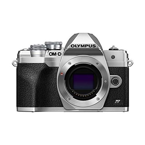  Olympus OM-D E-M10 Mark IV Silver Camera Body