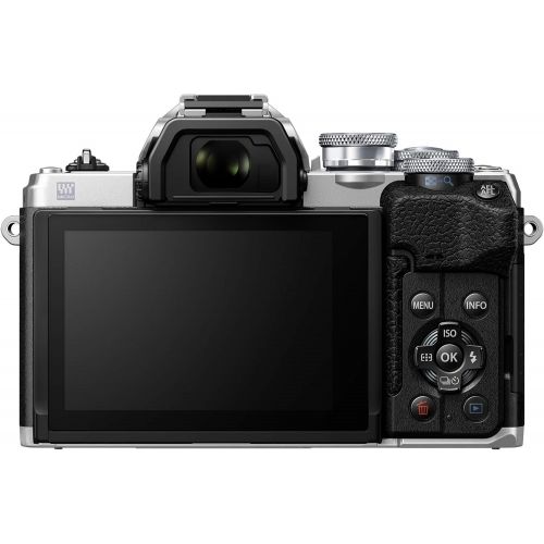  Olympus OM-D E-M10 Mark IV Silver Camera Body