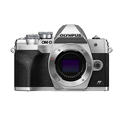  Olympus OM-D E-M10 Mark IV Silver Camera Body