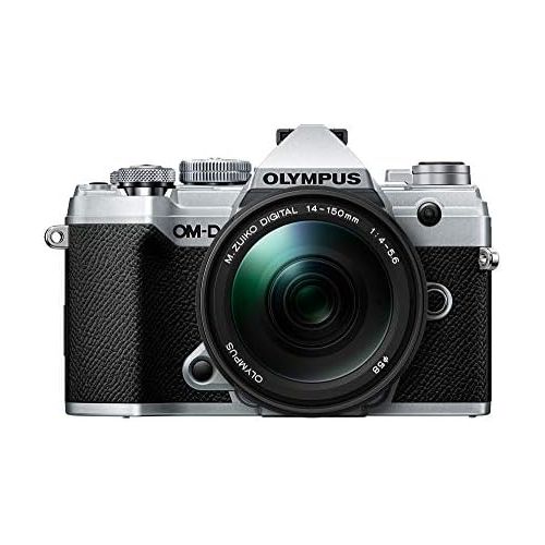  Olympus OM-D E-M5 Mark III Silver Body with M.Zuiko Digital ED 14-150mm F4.0-5.6 II Black Lens Kit