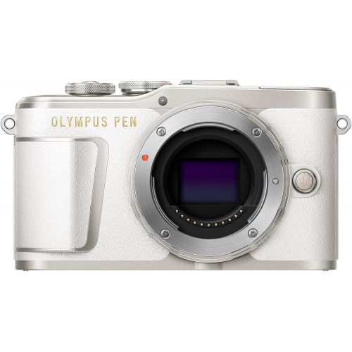  Olympus PEN E-PL9 Body Only with 3-Inch LCD (Pearl White)