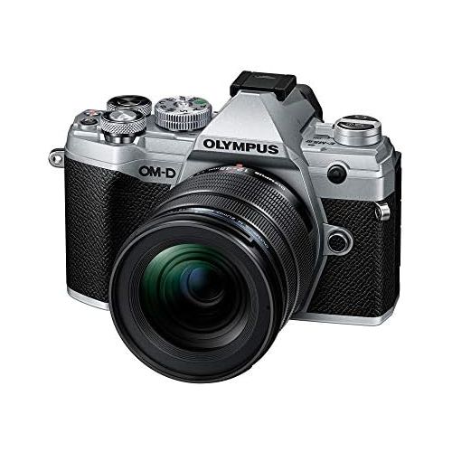  Olympus OM-D E-M5 Mark III Silver Body with Black M.Zuiko Digital ED 12-45mm F4.0 PRO Lens Kit