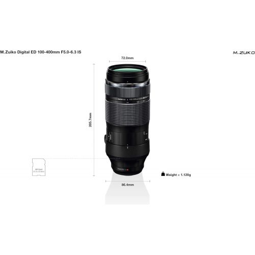  Olympus M.Zuiko Digital ED 100-400mm F5.0-6.3 IS Lens