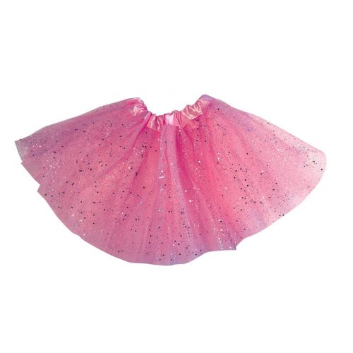  OLYPHAN Princess Tutu Dress Up Costume - Fairy Ballerina Gift: Pink Tutu, Magic Wand, Flower Tiara/Crown for Girls