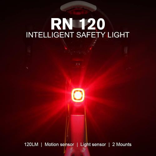  OLIGHT RN 120 Bike Lights, 120 Lumens Tail Light 260 Degree Visibility, 1500m Viewable Range, USB Rechargeable Bike Break Light, IPX6 Waterproof, Road and Urban Cyclists