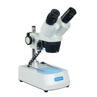 OMAX 10X-30X Binocular Stereo Microscope with Dual LED Lights