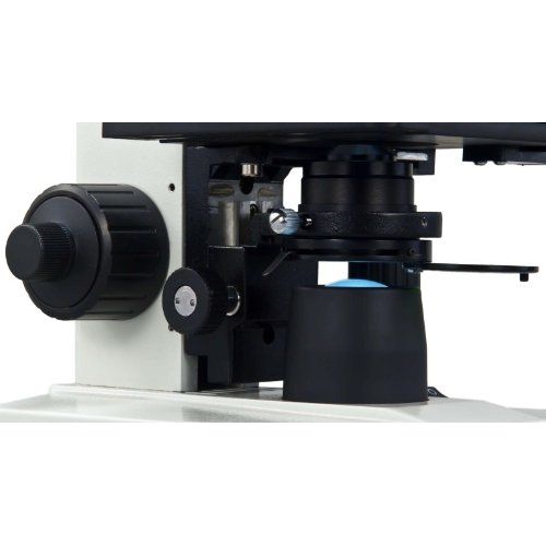  [아마존베스트]OMAX 40X-2000X Lab LED Binocular Compound Microscope with Double Layer Mechanical Stage and Coaxial Coarse/Fine Focusing Knob