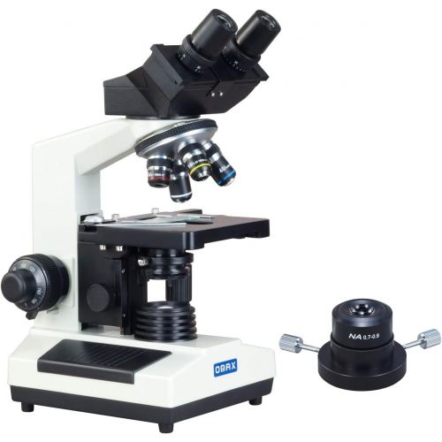  [아마존베스트]OMAX 40X-1000X Research Compound Binocular Microscope with Dry Darkfield Condenser