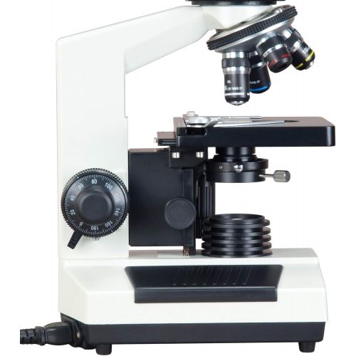  [아마존베스트]OMAX 40X-1000X Research Compound Binocular Microscope with Dry Darkfield Condenser