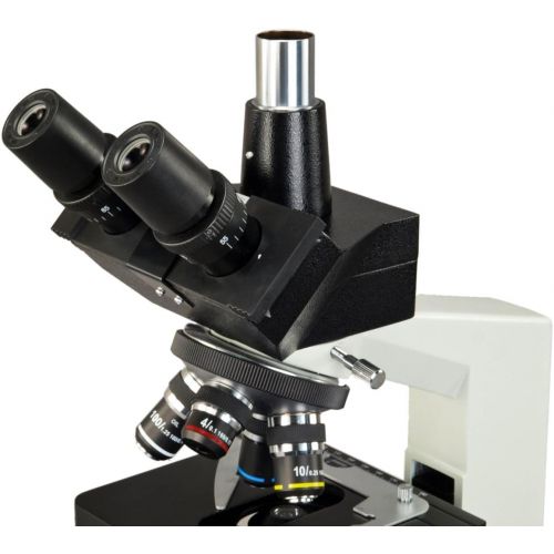  [아마존베스트]OMAX 40X-2000X Trinocular Biological Compound Microscope with Replaceable LED Light