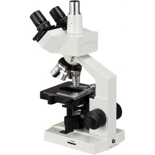  [아마존베스트]OMAX 40X-2000X Lab Trinocular Biological Compound LED Microscope with Double Layer Mechanical Stage