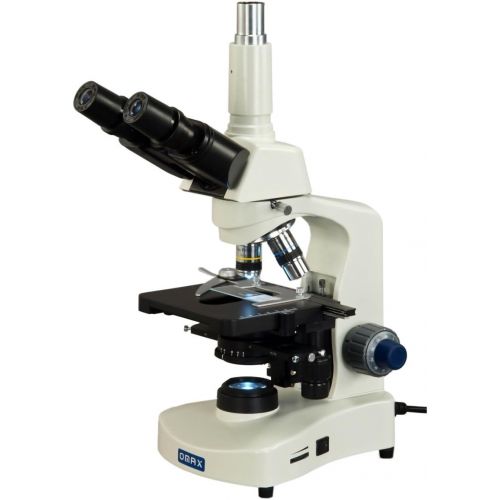  [아마존베스트]OMAX 40X-2500X Phase Contrast and Darkfield LED Trinocular Compound Siedentopf Microscope