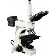 [아마존베스트]OMAX 40X-2500X Infinity Trinocular Metallurgical Microscope with Transmitted/Reflected Light and 100X Dry Objective