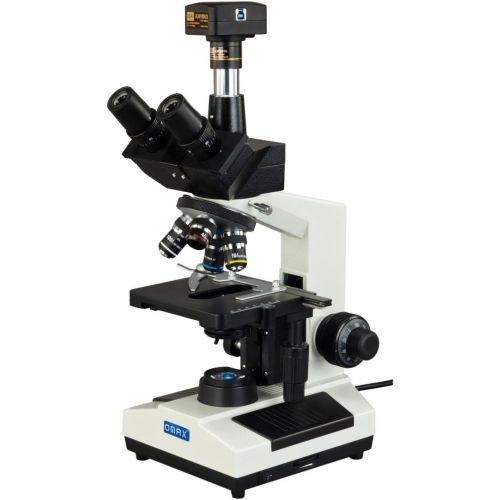  [아마존베스트]OMAX 40X-2500X Super Speed USB3 14MP Digital Compound Trinocular LED Lab Biological Microscope