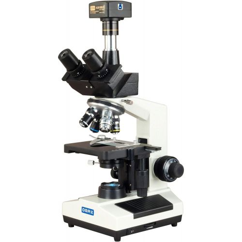  [아마존베스트]OMAX 40X-2500X Super Speed USB3 18MP Digital Darkfield Trinocular LED Lab Microscope for Live Blood