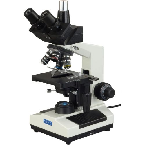  [아마존베스트]OMAX 40X-2500X Brighter Darkfield Trinocular Compound Microscope with Replaceable LED Light