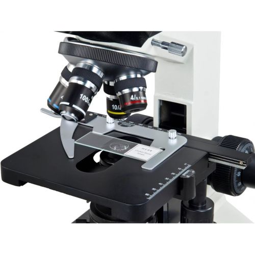  [아마존베스트]OMAX 40X-2500X Brighter Darkfield Trinocular Compound Microscope with Replaceable LED Light