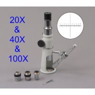 OMAX 20X-40X-100X Digital Shop Measuring Microscope with 1.3M USB Digital Camera