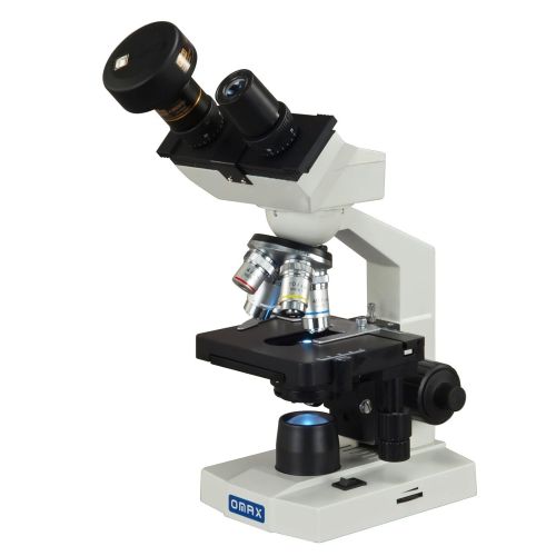  OMAX 40X-2500X Binocular Compound LED Microscope with 1.3MP Digital Camera