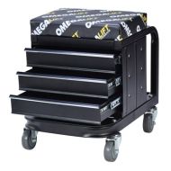 Omega 450 LBS. CREEPER SEAT TOOL BOX