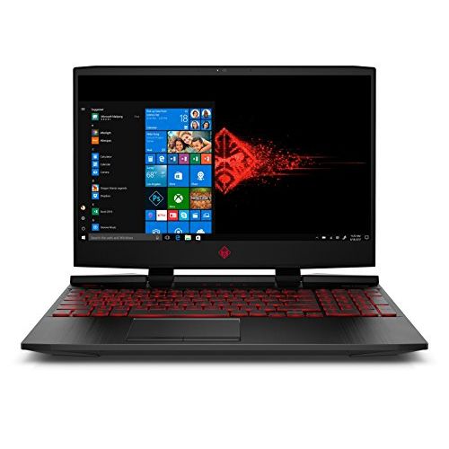  OMEN by HP 15.6-inch Gaming Laptop, i5-8300H Processor, GeForce GTX 1050Ti 4GB, FHD IPS Thin Display, 12GB 2666MHz RAM, 1TB HDD & 128GB PCIE SSD, Windows 10 (15-dc0010nr, Black), M