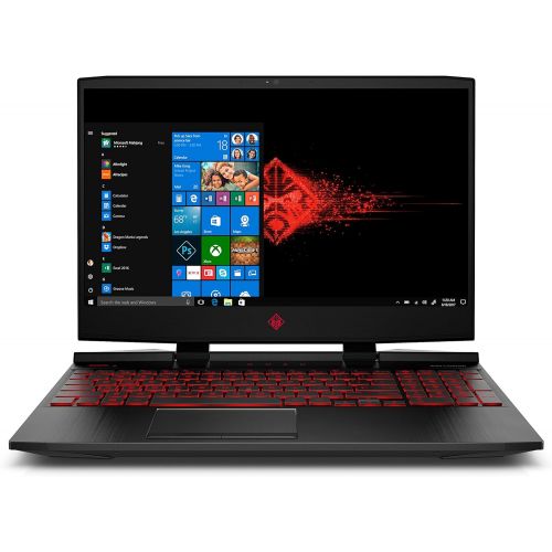  OMEN by HP 15.6-inch Gaming Laptop, i5-8300H Processor, GeForce GTX 1050Ti 4GB, FHD IPS Thin Display, 12GB 2666MHz RAM, 1TB HDD & 128GB PCIE SSD, Windows 10 (15-dc0010nr, Black), M