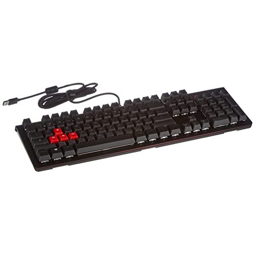 에이치피 OMEN by HP Wired USB Gaming Keyboard 1100 (Black/Red)
