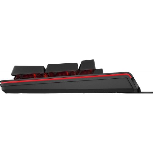 에이치피 OMEN by HP Wired USB Gaming Keyboard 1100 (Black/Red)