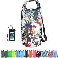 OMGear Waterproof Dry Bag Backpack Waterproof Phone Pouch 40L/30L/20L/10L/5L Floating Dry Sack for Kayaking Boating Sailing Canoeing Rafting Hiking Camping Outdoors Activities
