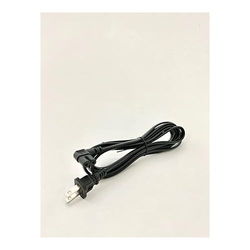  [UL Listed] OMNIHIL Extra Long 10FT L-Shaped C7 Power Cord Replacement for Teenage Engineering OB-4 Magic Radio