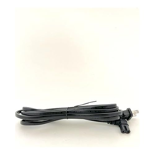  [UL Listed] OMNIHIL Extra Long 10FT L-Shaped C7 Power Cord Replacement for Teenage Engineering OB-4 Magic Radio