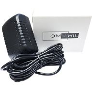Omnihil 8 Feet AC/DC Power Adapter Compatible with IK Multimedia iRig Keys I/O 49 Keyboard Controller Power Supply, Compatible Part