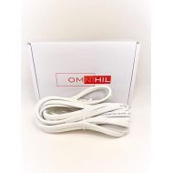 [UL Listed] OMNIHIL White 10FT Long AC Power Cord Compatible with Brother CS6000i Sewing & Quilting Machine