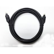 OMNIHIL 10 Feet Long Digital Optical Cable Compatible with?Harman KARDON AVR-140
