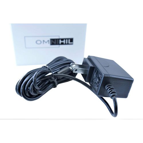  [UL Listed] Omnihil 8 Feet AC/DC Adapter Compatible with Boss RC-30 Loop Station