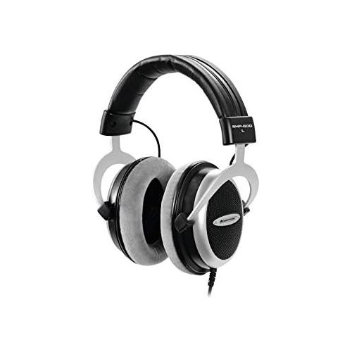  [아마존베스트]OMNITRONIC SHP-600 Hi-Fi Headphones | Semi-open, circumaural, dynamic stereo headphones | Padded, height-adjustable aluminium strap