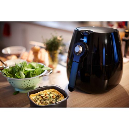 필립스 Philips HD922029 Airfryer, 1.8lb2.75qt, Black